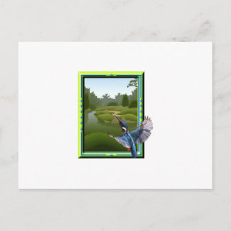 Cartão Postal Kingfisher