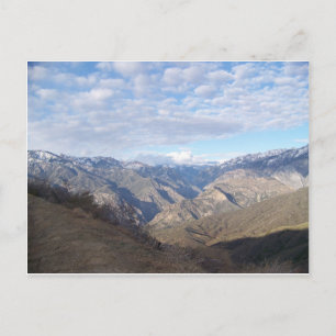 Cartão Postal Kings Canyon Overlook