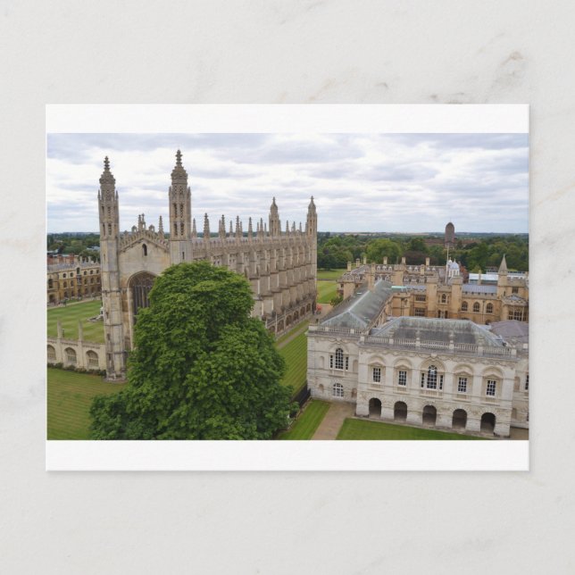 Cartão Postal King's College, Cambridge (Frente)