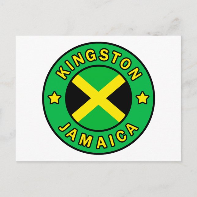 Cartão Postal Kingston Jamaica (Frente)