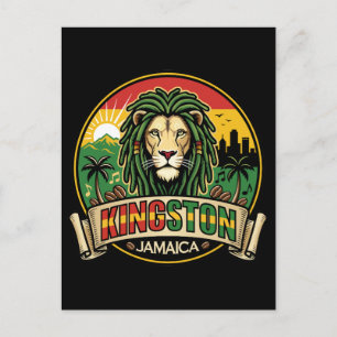 Cartão Postal Kingston Jamaica Ilha Caribe