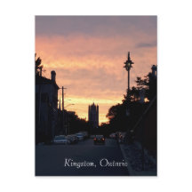 Kingston - Ontário - pôr do sol - viagem