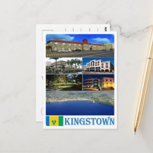 Cartão Postal Kingstown - Santo Vincent e Granadinas -