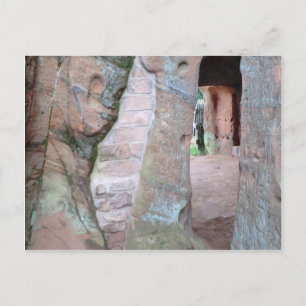 Cartão Postal Kinver Edge Rock Houses