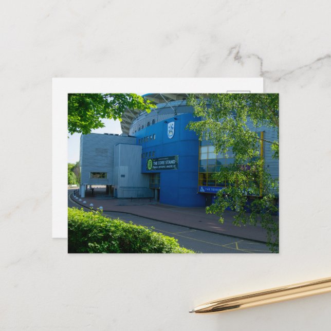 Cartão Postal Kirklees Stadium, Huddersfield (Frente/Verso In Situ)