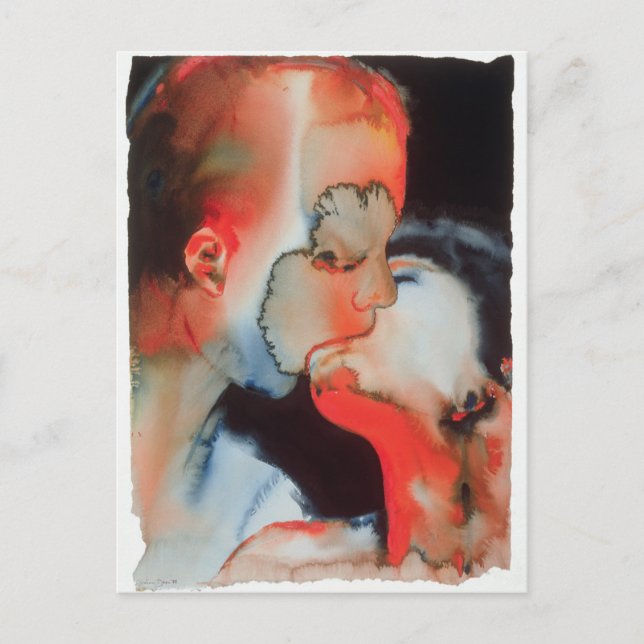 Cartão Postal Kiss de Fecho 1988 (Frente)