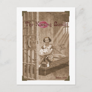 Cartão Postal Kissing Bandit