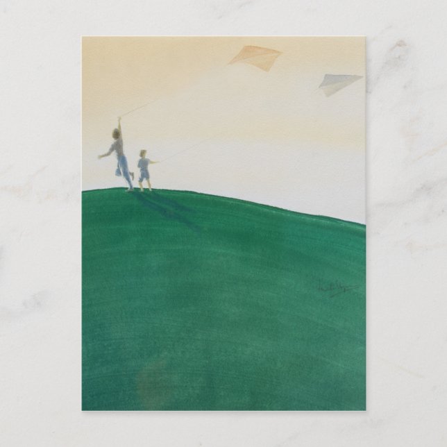 Cartão Postal Kite Flying 2000 (Frente)