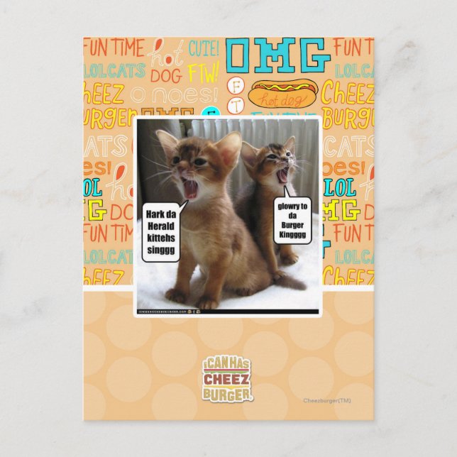 Cartão Postal Kith Carols (Frente)