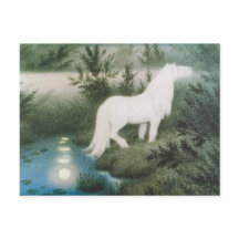 Kittelsen O pescoço como cavalo branco CC0823