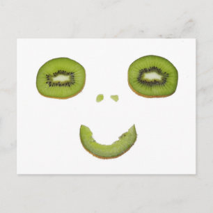 Cartão Postal Kiwi - Sorria - Postkarte