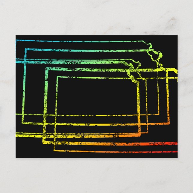 Cartão Postal kKansas chill blur (Frente)