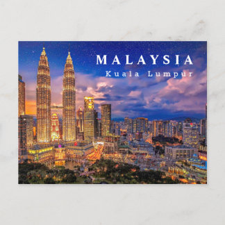 Cartão postal KLCC da Malásia