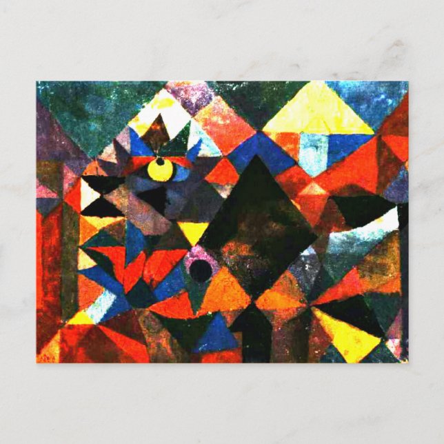 Cartão Postal Klee - A Luz e muito mais (Frente)