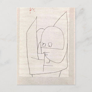 Cartão Postal Klee - Altkluger Engel