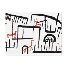 Klee - Animais em um gabinete