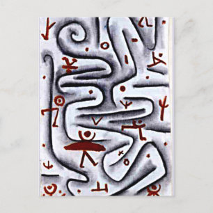 Cartão Postal Klee - Área de Espíritos Altos,