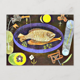 Cartão Postal Klee - Aroundfish