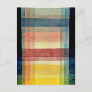 Cartão Postal Klee - Arquitetura da planície