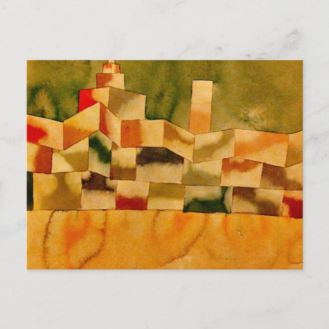 Cartão Postal Klee - Arquitetura Oriental (Frente)