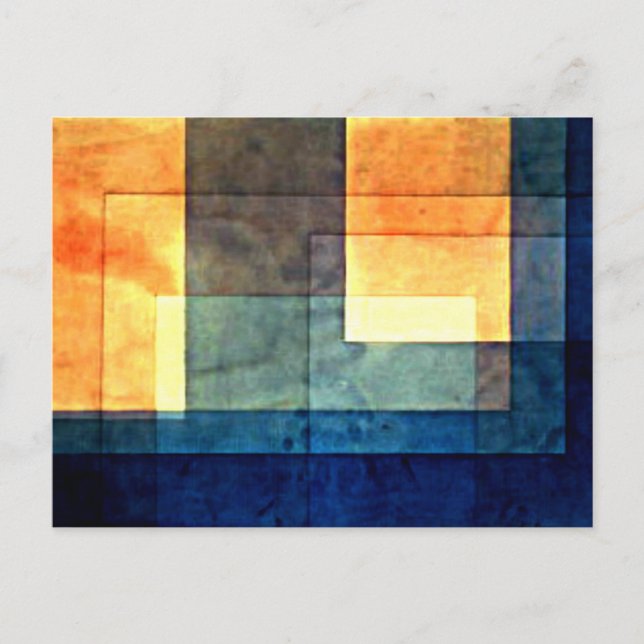 Cartão Postal Klee - Casa na Água (Frente)