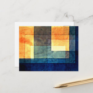 Cartão Postal Klee - Casa na Água