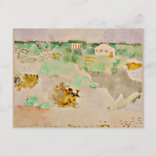 Cartão Postal Klee - Casas na Duna