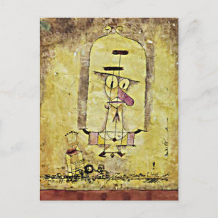 Cartão Postal Klee - Dance você monstro para minha canção sua