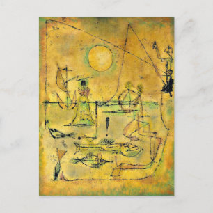 Cartão Postal Klee - Eles estão mordendo