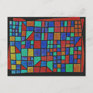 Cartão Postal Klee - Facada de Vidro