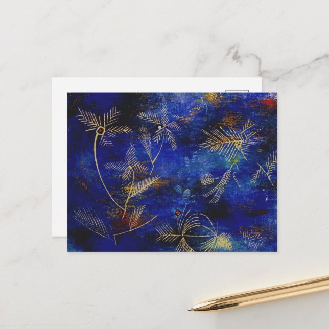 Cartão Postal Klee - Fairy Tales, (Frente/Verso In Situ)