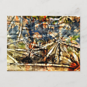 Cartão Postal Klee - Lâmpadas de Rua