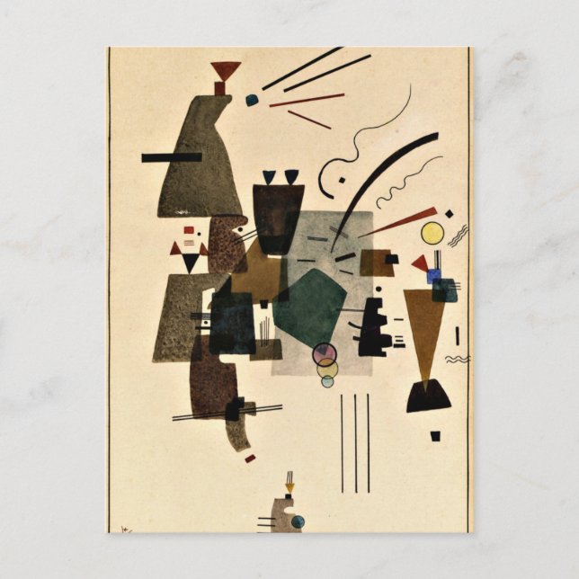 Cartão Postal Klee - Legal aquecido (Frente)