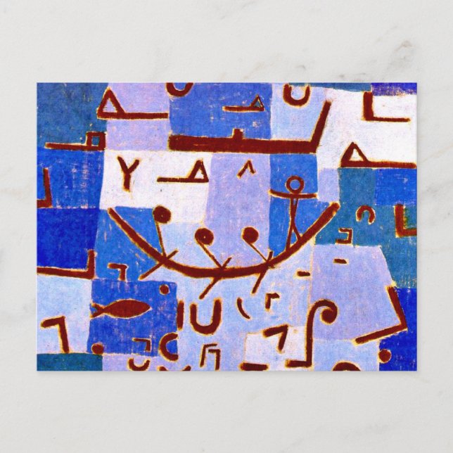 Cartão Postal Klee - Lenda do Nilo (Frente)