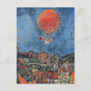 Cartão Postal Klee - O Balão de Ar