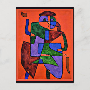 Cartão Postal Klee - O Homem Futuro