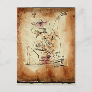 Cartão Postal Klee - Os Caminhos da Fertilidade