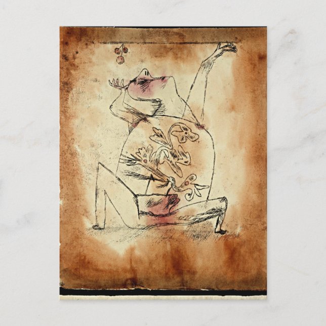 Cartão Postal Klee - Os Caminhos da Fertilidade (Frente)