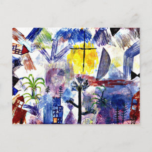 Cartão Postal Klee - Paisagem Inacabada