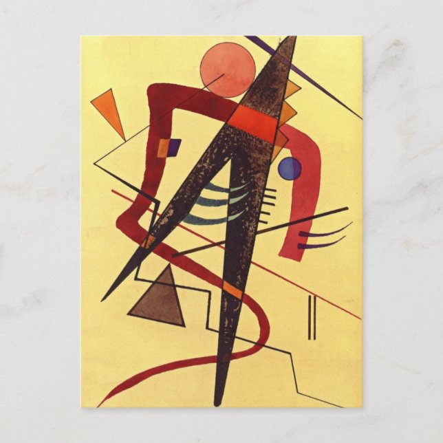 Cartão Postal Klee - Quente (Frente)