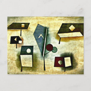 Cartão Postal Klee - Seis Espécies