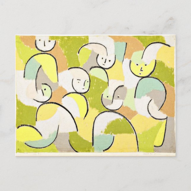 Cartão Postal Klee - Sexted of Geniuses (Frente)