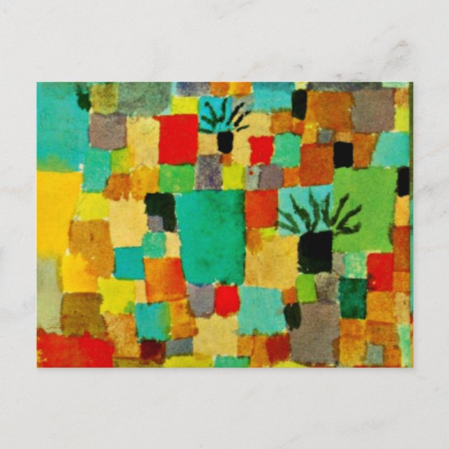 Cartão Postal Klee - Sul da Tunísia (Frente)