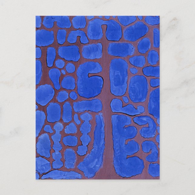 Cartão Postal Klee - Tarde da Noite (Frente)