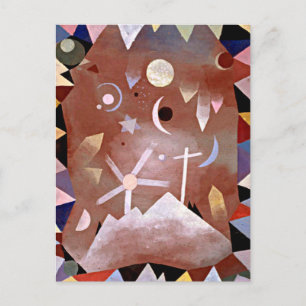 Cartão Postal Klee - Uber Bergferhe