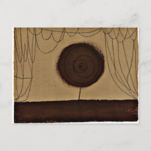 Cartão Postal Klee - Uma Flor Executa