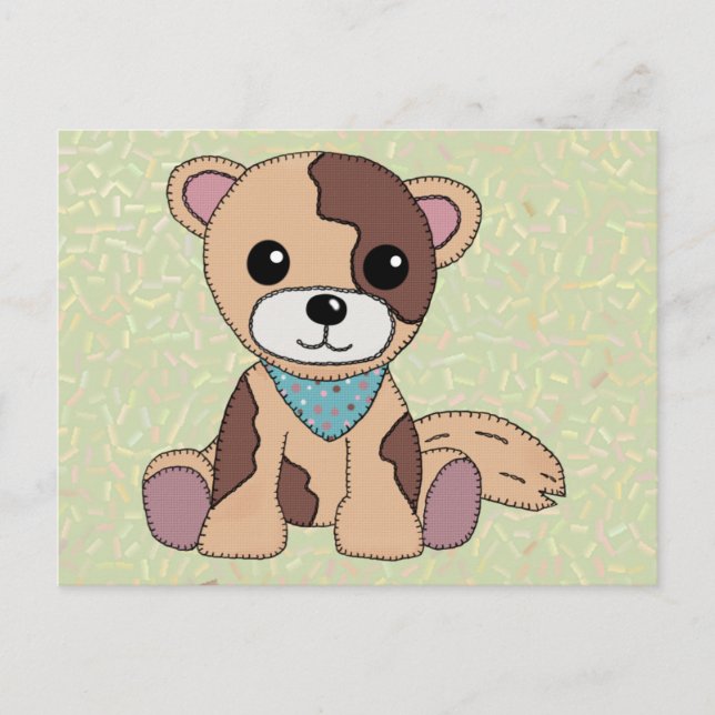 Cartão Postal kleiner Hund (Frente)