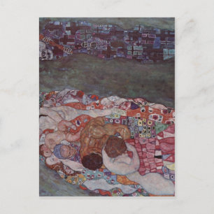 Cartão Postal Klimt, Gustav Leben und Tod 1908-1911 Technique ?l