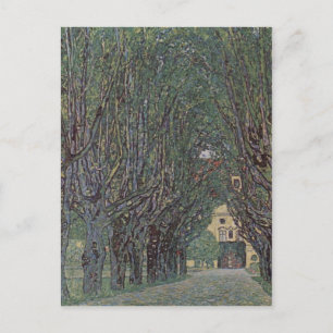 Cartão Postal Klimt, Gustav Weg im Park von Schlo? Kammer 1912 T