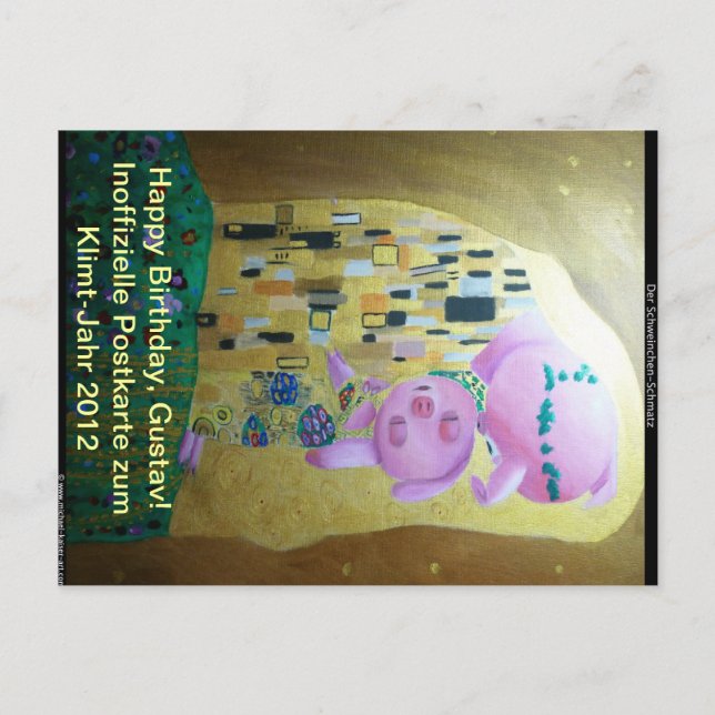 Cartão Postal Klimt-Jahr-2012 (Frente)